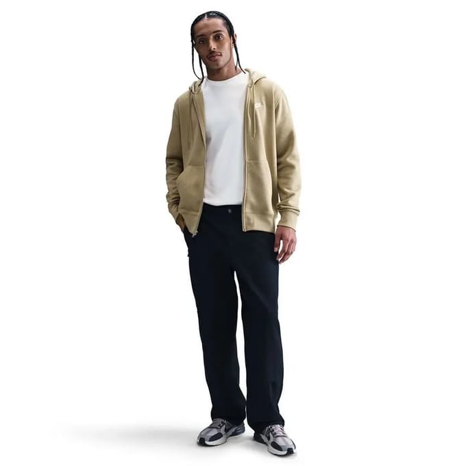 Hooded sweatshirt met rits Nike Club
