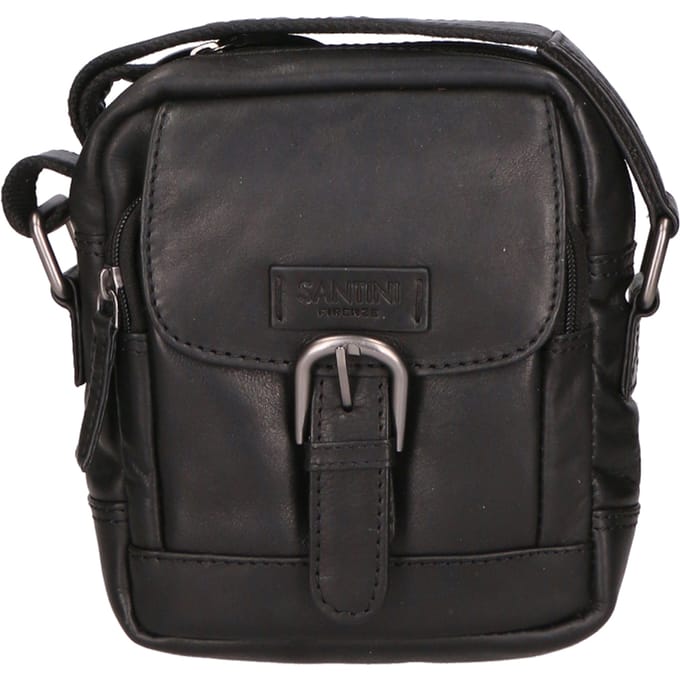 Santini schoudertas unisex BLACK