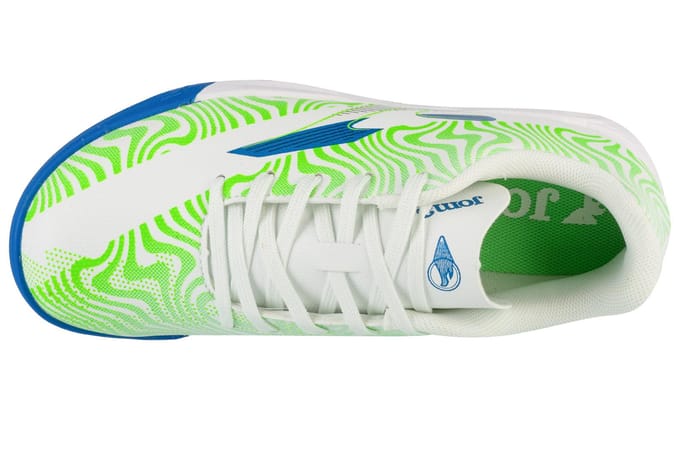 Joma Evolution Jr 2502 IN EVJS2502IN, voor een jongen, Wit, Indoorschoenen, maat: 35