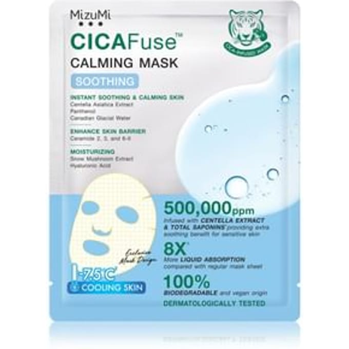MizuMi - CICAFuse Calming Mask Soothing 1 pc