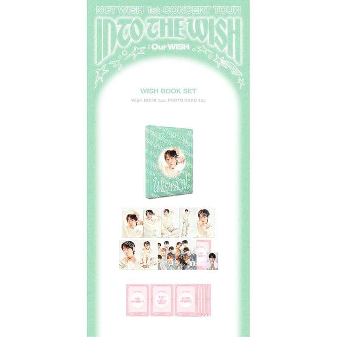 NCT WISH - [Ensemble Livre WISH] INTO THE WISH : Notre SOUHAIT SAKUYA white