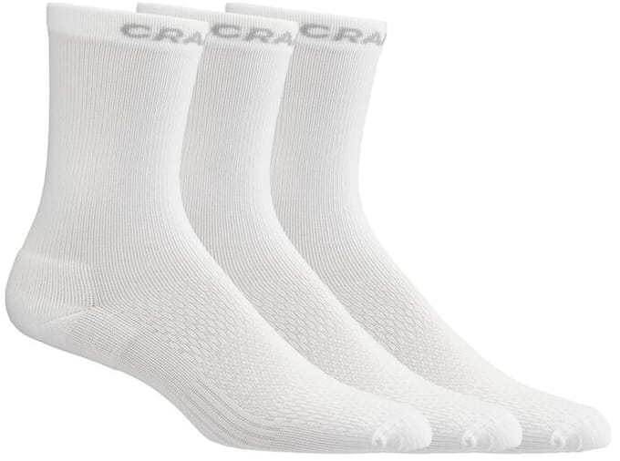 Craft Active High 3 Paar Sportsokken - Wit | Maat: 34/36