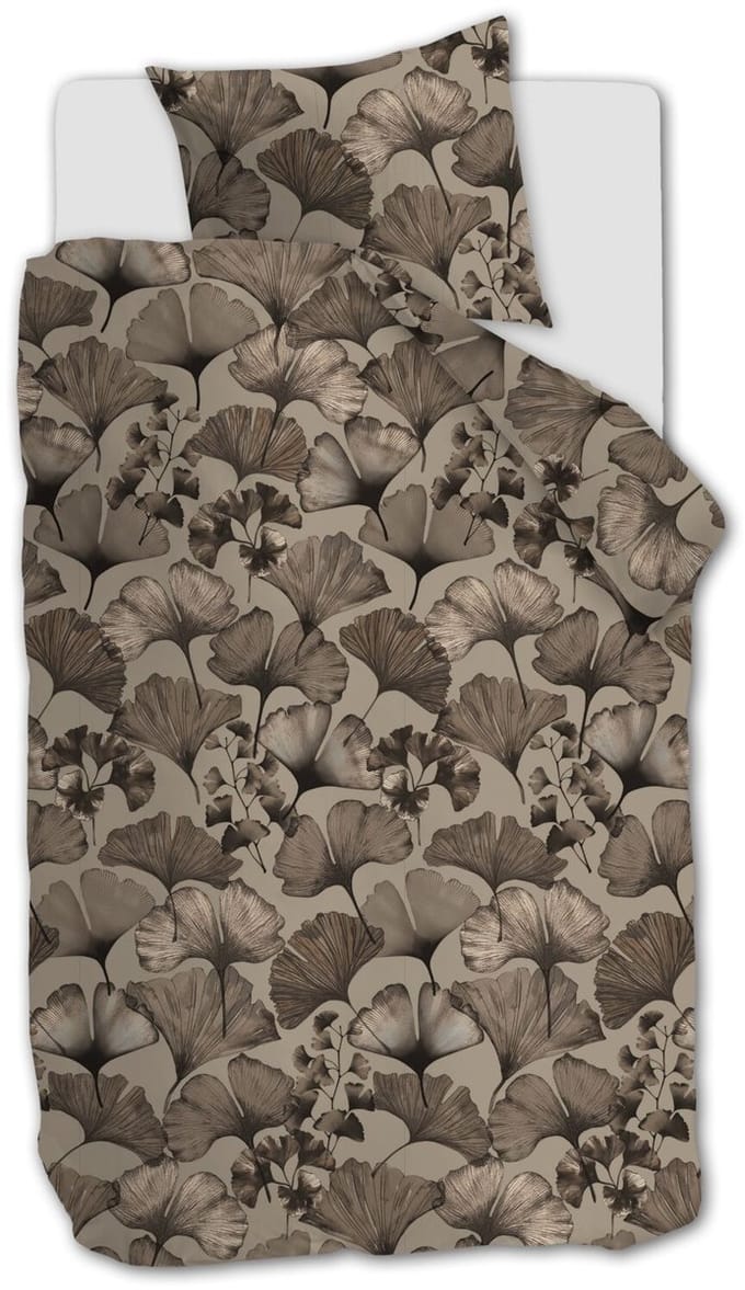 Beddinghouse Presca dekbedovertrek - Eenpersoons - 140 x 200/220 cm - Zand