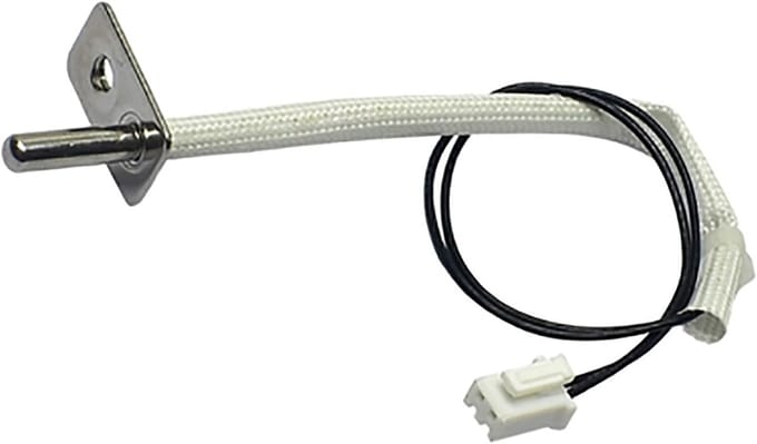 Thermostaat Temperatuursensor - NTC Sensor Probe - Airfryer Reparatie - 200K Weerstandswaarde - 10mm x 12mm - Zwart