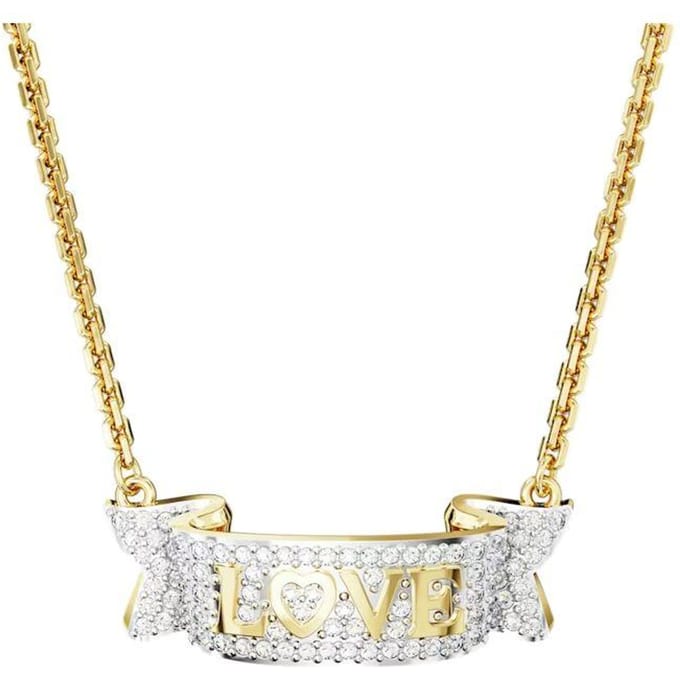 Swarovski Volta Liefde Ketting Damesketting Wit Goud 5657725 Box (Random Color) beige