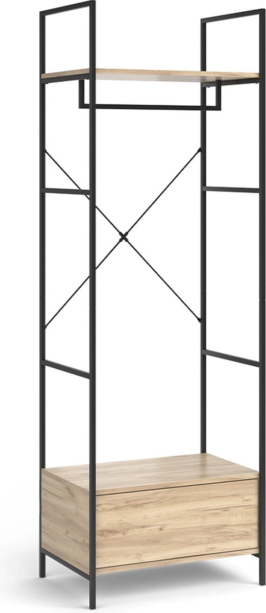 Vicco Enya Kledingkast – 60 x 180 cm met lade Hout