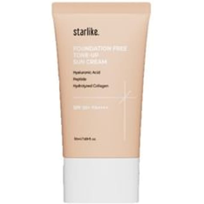 [starlike] Foundationvrije Toon-up Zoncrème SPF 50+ PA++++ 50ml beige