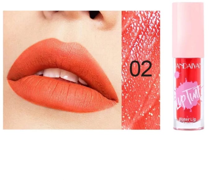 2in1 Waterproof Liquid Lip Stain Sunset 02 - 5ml
