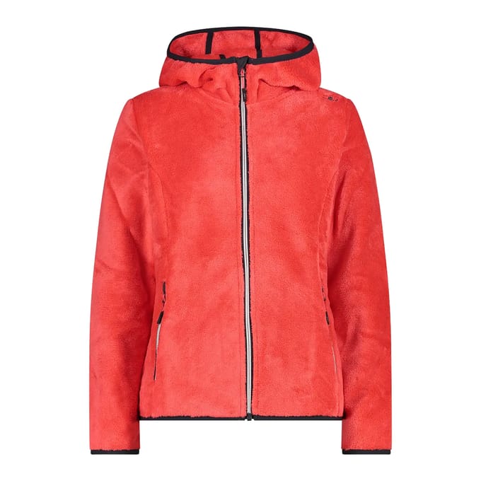 Dames fleece met capuchon CMP