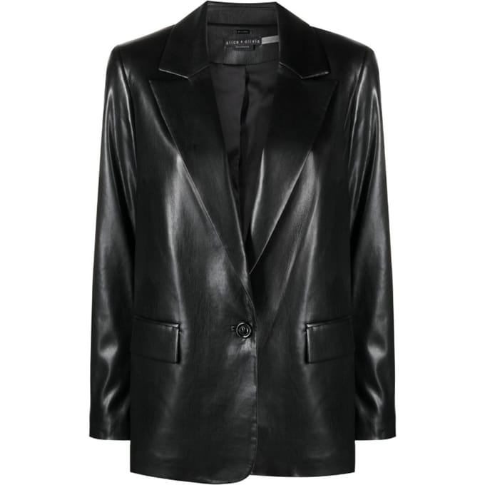 Alice + Olivia Jacks Zwart