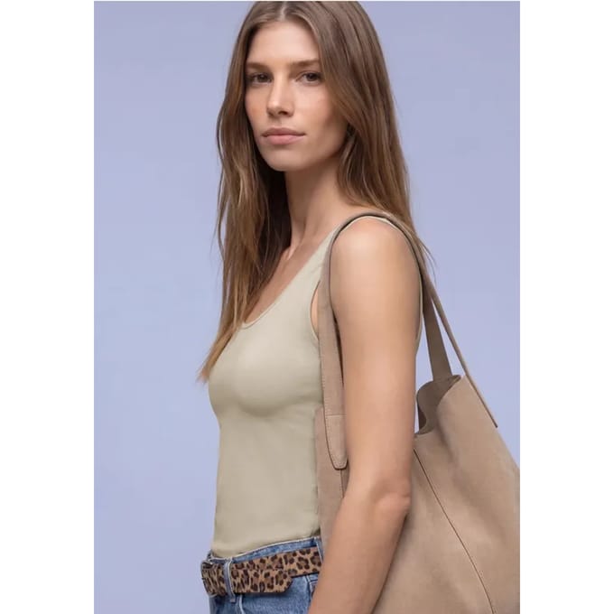 Basic top in effen kleur