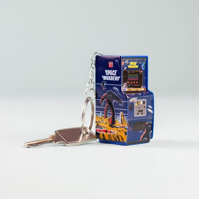 Space Invaders Arcade sleutelhanger