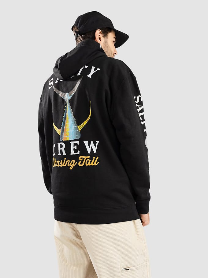 Salty Crew Tailed Hoodie zwart