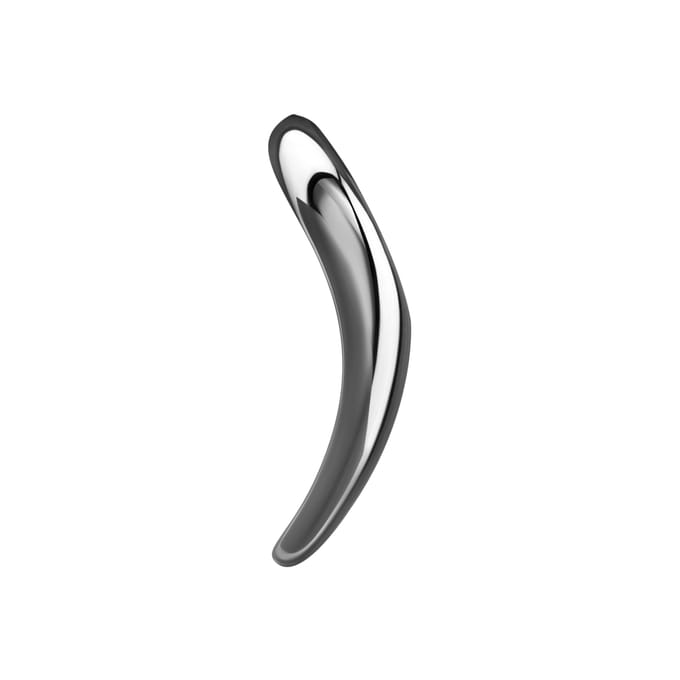 Rimba - Cockring RVS Teardrop 45 mm