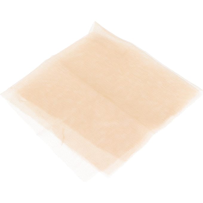 30x30cm Film Make-up Kant Net Kant Pruik Fake Baard Kant Sluiting Maakbenodigdheid Accessoire beige