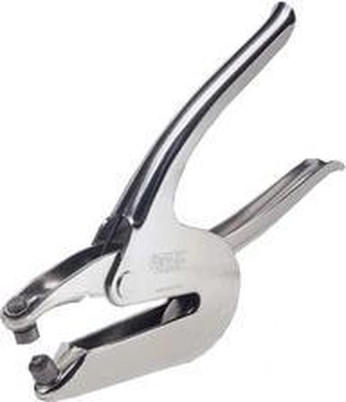 Snelniettang Combi 80/300, nietcapaciteit: 12 vel, chroom