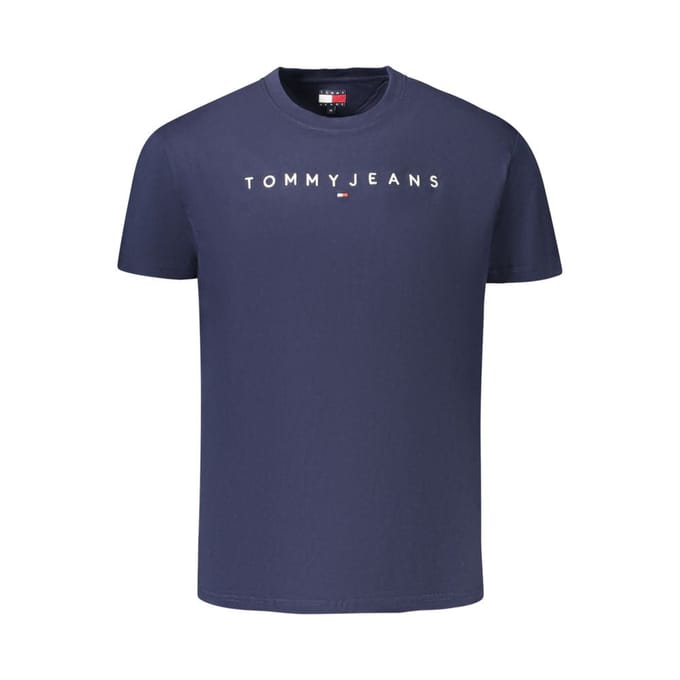 Tommy Hilfiger Blauw Katoenen Heren T-Shirt