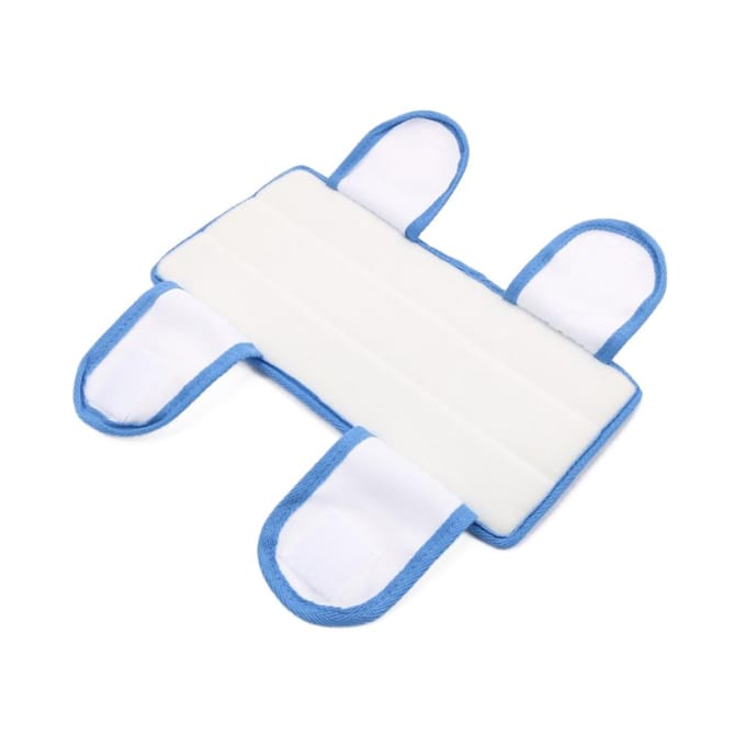 Vervanging van microvezelmopkop voor vloerreinigingsmopnavullingen 2 Pcs blauw