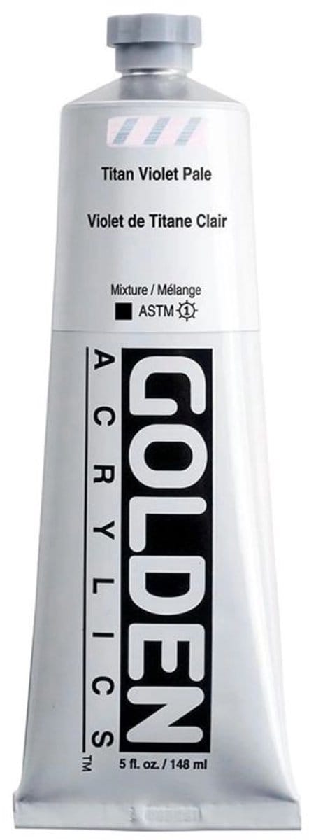 Golden Heavy Body Acrylverf Titaan Violet Bleek 148 ml