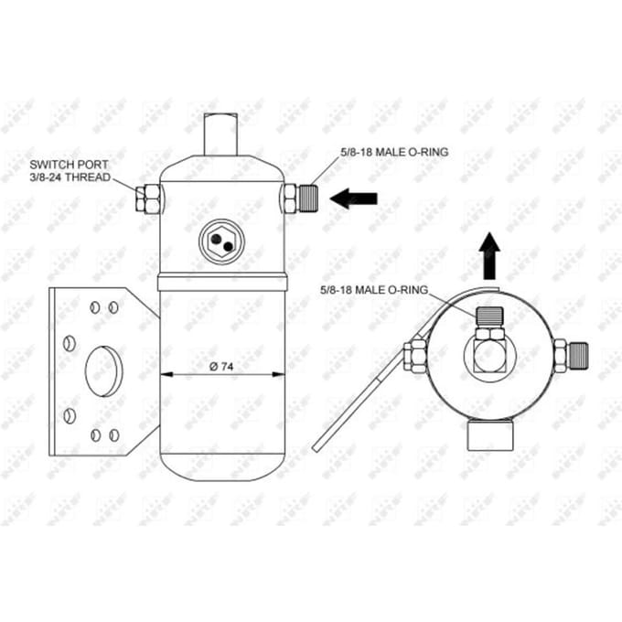 Droger,Airconditioner NRF 33291