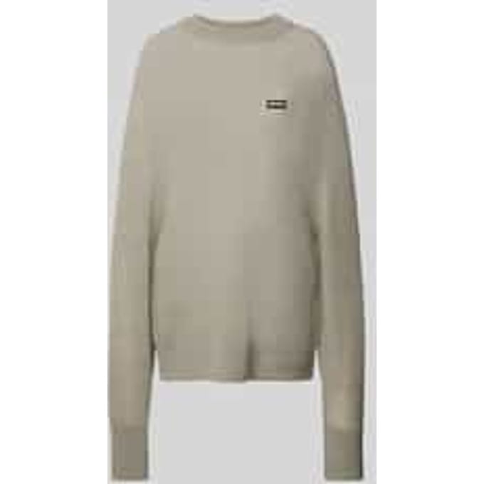 Oversized wollen trui in brei-look