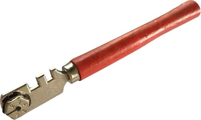 Glassnijder met 6 reserve mesjes