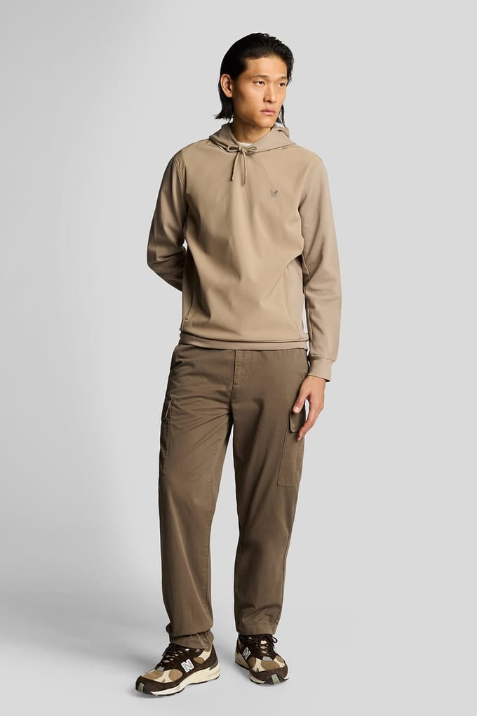 Lyle & Scott Cargo Pocket Trouser Khaki Ash Taglia: W28L32 | Pantaloni cargo Outlet | Uomo | Marrone