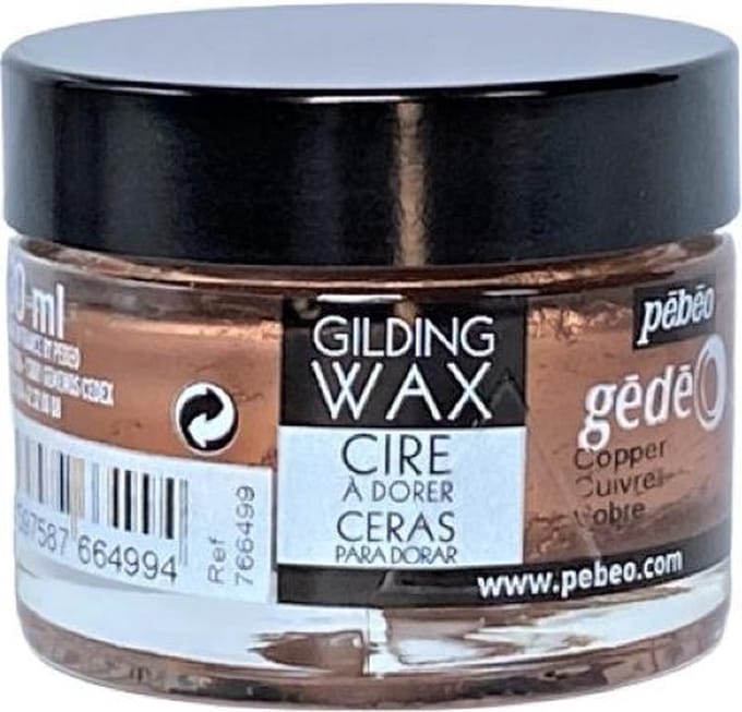 Gilding Wax - Pébeo 30 ml. - Kleur: Copper
