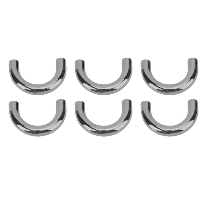20 Sets D-ring verbindingsgespen Zinklegering en IJzer Multifunctioneel Galvaniseren Boogbrug D goud