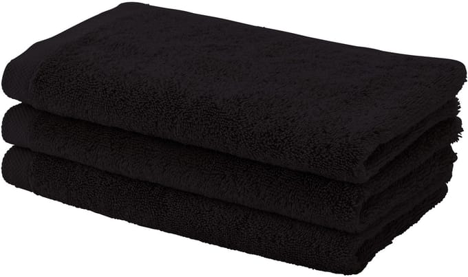 Aquanova Gastendoekje LONDON - 30x50 cm - Black-09 - per 3 stuks