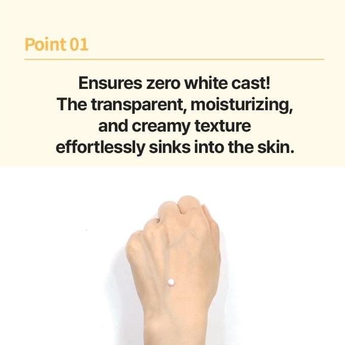 [the SAEM] Eco Earth Light Sun Cream SPF 50+ PA++++ 50g yellow