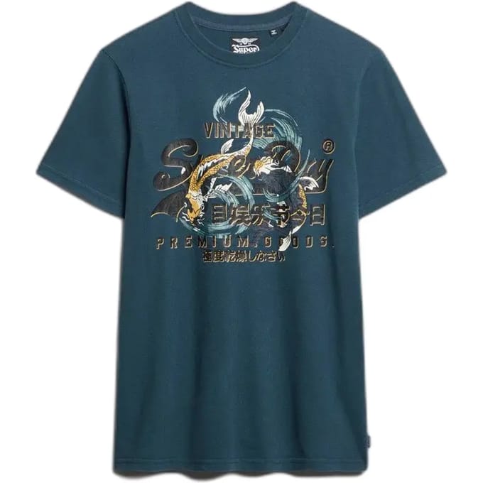 Superdry Vintage Logo Tokyo Shirt Heren - Maat M