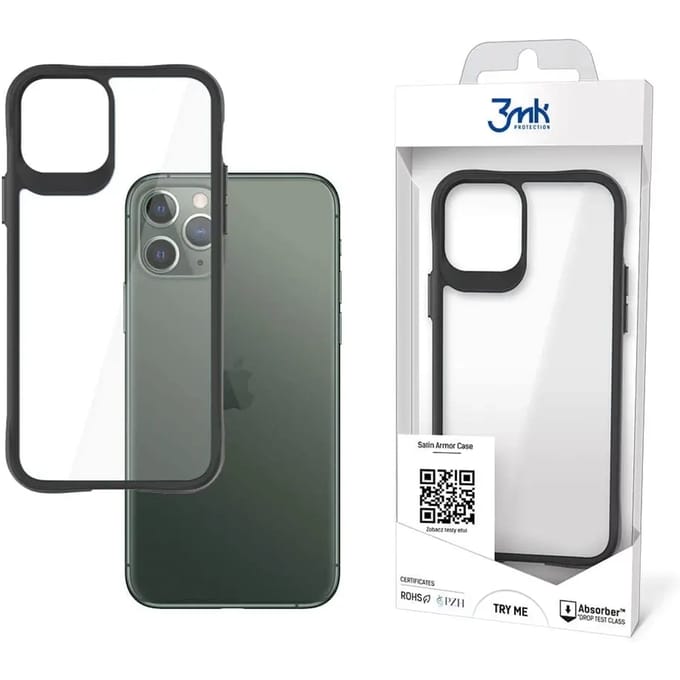 Smartphone hoesje 3MK Apple iPhone 11 Pro - Satin Armor