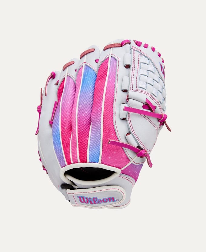 Wilson 2026: A440 - Flash - White/Flamingo - 11.5'' - REG Rechtsgooiend
