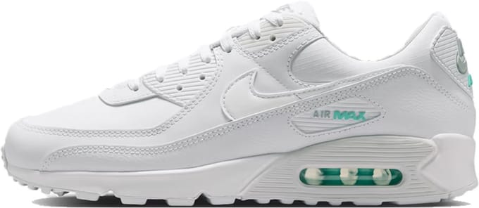 Nike Herenschoenen Air Max 90 - Wit- Heren, Wit 45
