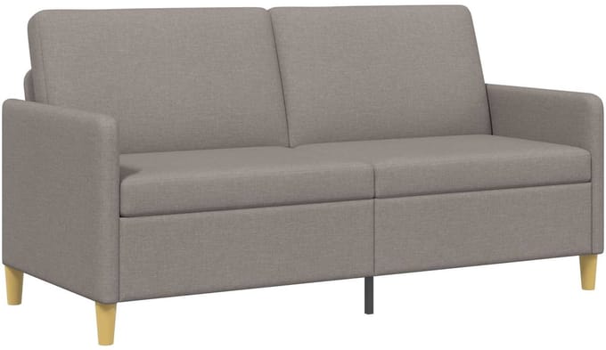 vidaXL - Sofa - met - Opbergruimte - Taupe - 172 - x - 78 - x - 87 - cm - Polyester