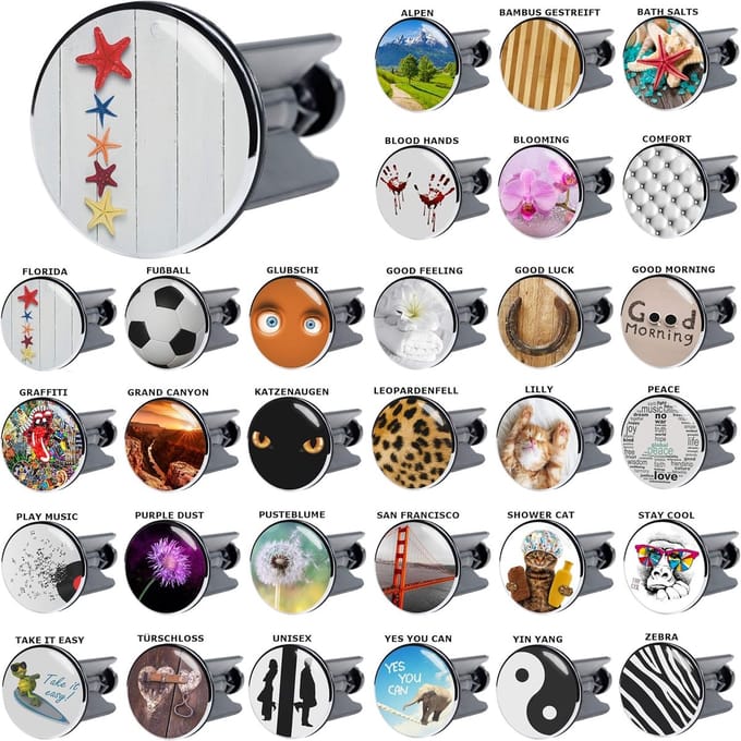 Wastafel stopper - Afvoerplug - Badkamer - Uniek design