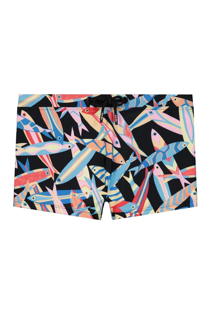 Shiwi Boys Sem Swim Boxer Fish Multicolour Fish Maat: 158/164 | Badmode Outlet | kids