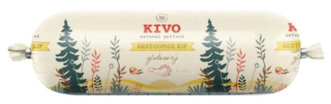 Kivo Gestoomde Kip - 24 x 600 gram