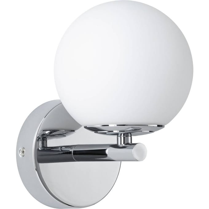 Selection Bathroom LED-wandlamp Gove IP44 3000K 400lm 230V 5W Chroom, Satijn