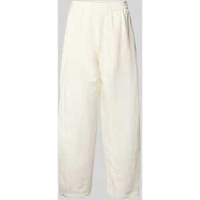 regular fit barrel leg broek van linnenmix model 'TALINEN'