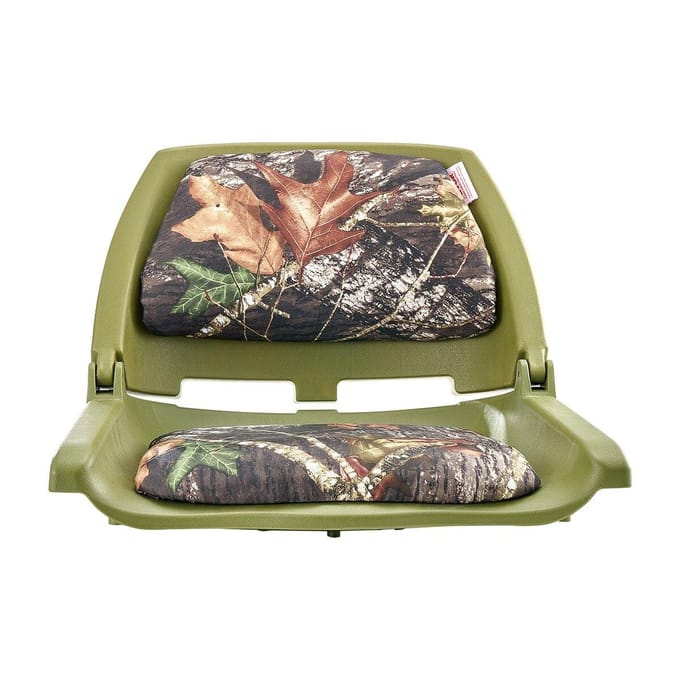 Bootstoel Lage Rugleuning Klapbare Bootstoel Schuimkussen Camouflage