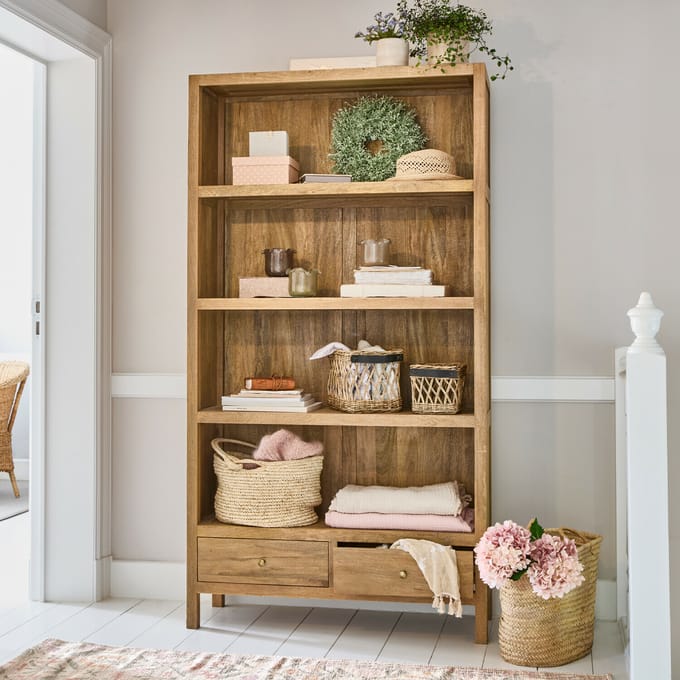 LOBERON Wandkast Dalesford bruin