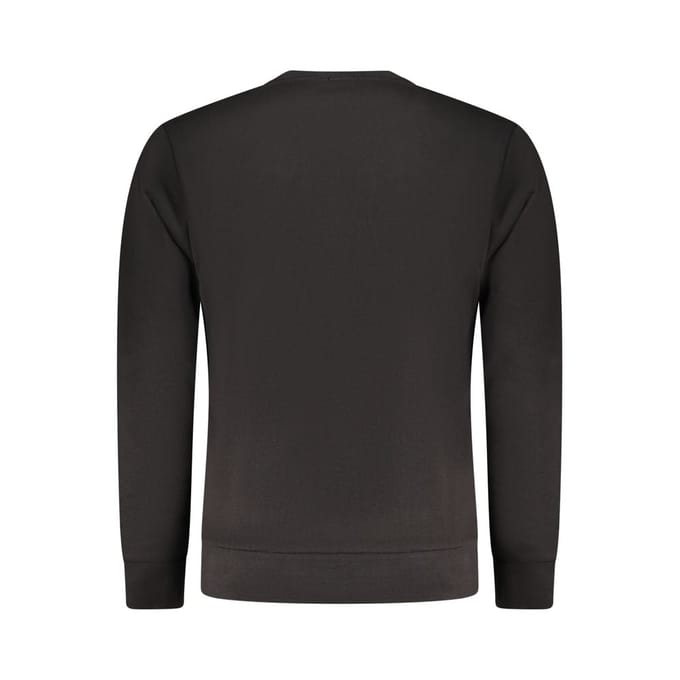 Rifle Zwarte Katoenen Heren Sweatshirt