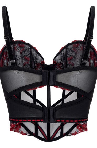 Hunkemöller Bustier Peonie Zwart
