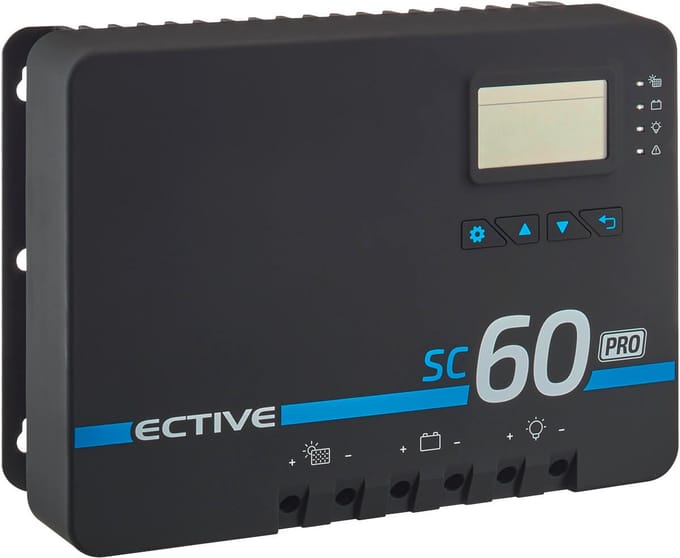 ECTIVE SC 60 Pro MPPT zonne-laadregelaar 12V/24V/36V/48V 60A