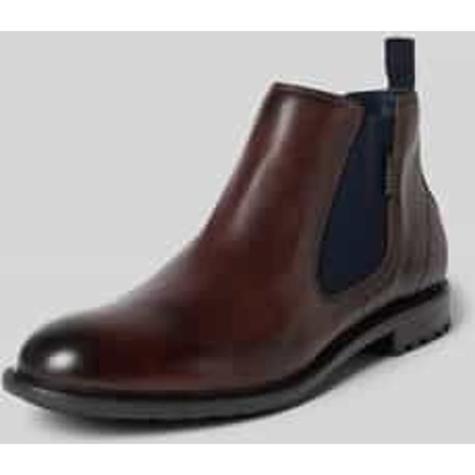 Chelsea boots van echt leer model 'Bonifacio'