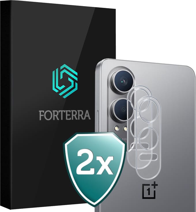 Camera Lens Protector 2 Stuks - Geschikt voor OnePlus Nord CE 4 Lite - Camera Screenprotector Beschermglas - Gehard Glas - Tempered Glass - Screen Protector