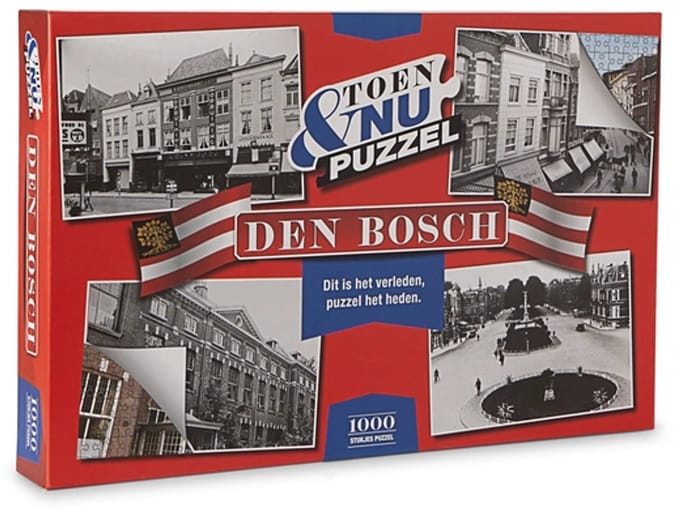 Puzzel - Toen & Nu - Den Bosch