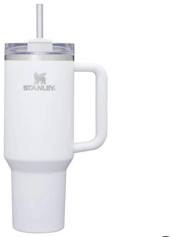Stanley Quencher 40oz - H2.0 flowstate- Brilliant White- stanley cup